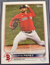 2022 Topps Series 1  Martin Perez 212 Boston Red Sox Near Mint MLB Baseball