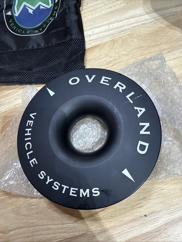 Overland Vehicle Systems Recovery Ring 6.25" 45,000 lb. Black - Picture 3 of 7