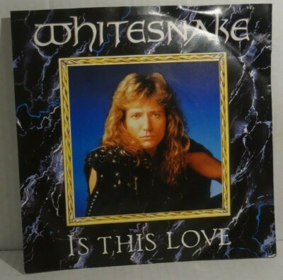 WHITESNAKE - Is This Love   7'' Single EMI 1987 EEC -nMint