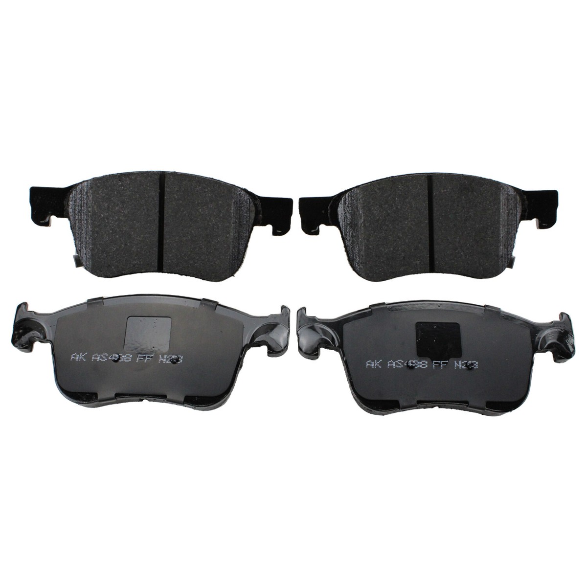 Akebono Brakes ProACT Front Brake Pads - Honda Accord 1998-2002/Civic 2006-11 (Set of 4