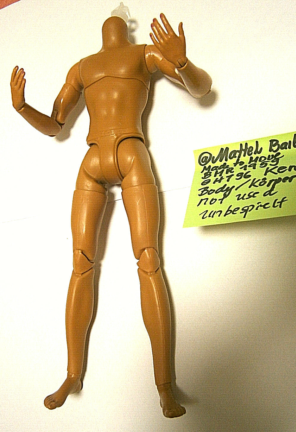 @ Barbie Mattel Fashion BMR 1959 Moda Ken BODY Body a. wykonane do ruchu Convult Cena, 2022