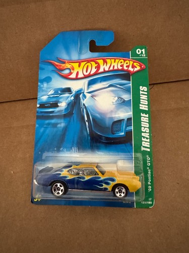 Hot Wheels 2007 Treasure Hunts '69 Pontiac GTO #1/12 E27