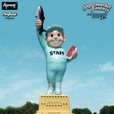 Supermarket Fantasy PAPERWORKS STAFF BEN Collectible Figure New Hot Toy In Stock