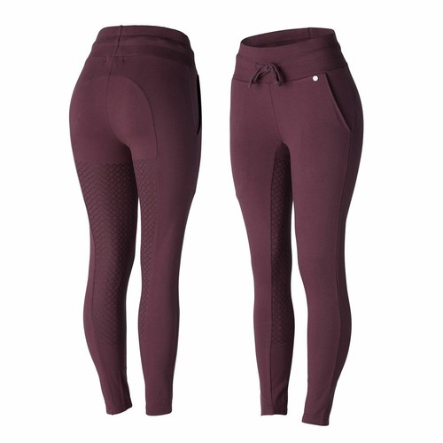 Reithose Jogger Baumwolle Silikon Vollbesatz High Waist m Handy Tasche Gr. 34-44 - Picture 2 of 6