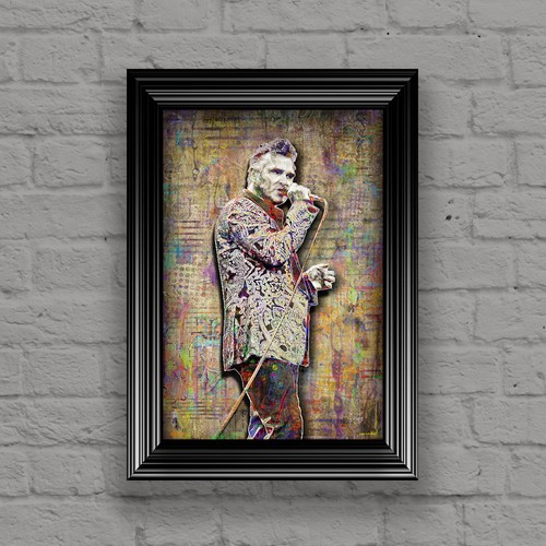 MORRISSEY of THE SMITHS 24x36in Poster, Morrissey Art Print Free Shipping US - Picture 3 of 5