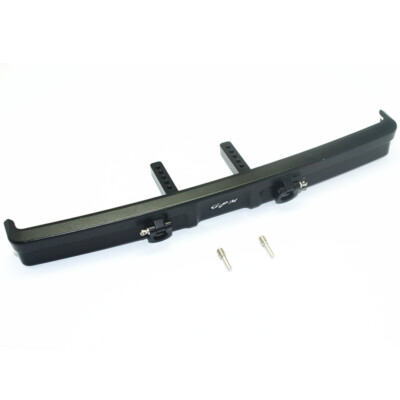 NEW GPM Alum FR Bumper Mount/D-Rings BLK Traxxas TRX-4 FREE US SHIP
