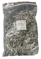 Pack of 10 - TechMed Steel Safety Pin 2, 1.5" Long 144/BG 