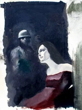 John Mandel (US,mid 20C) oil painting 122734