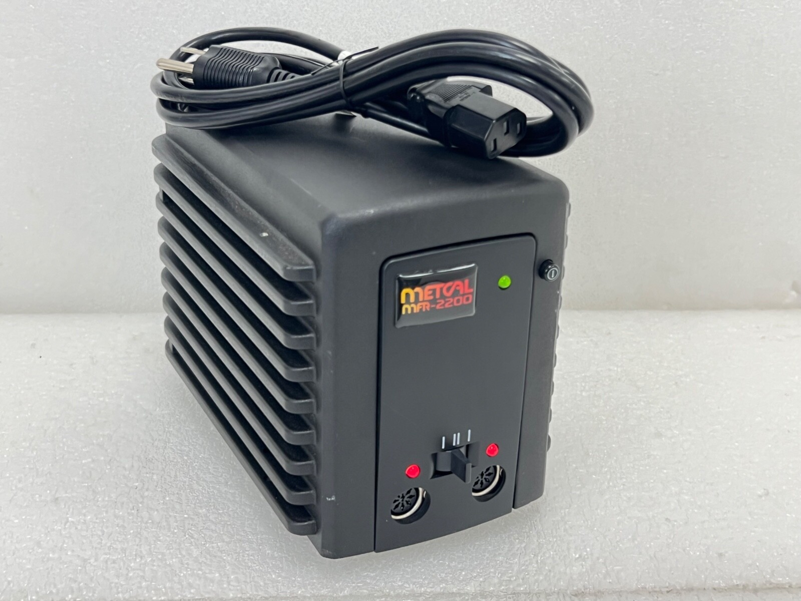 METCAL MFRPS2200 Dual Soldering Station / Power Supply with Power Cord