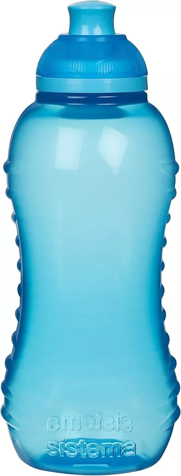 4 Sistema 330ml Twist n Sip Drink Water Bottle BPA Free For Sports Picnic School - Image 3 of 3