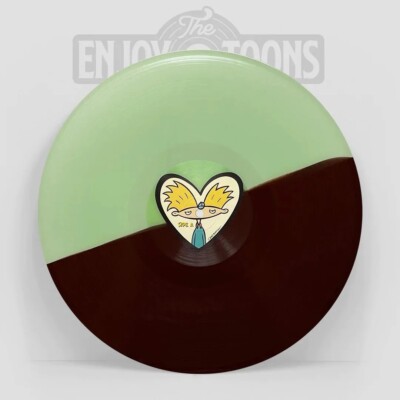 Hey Arnold! The Music Vol. 1 Jim Lang LP Yahoo Soda Green Brown Split Vinyl /200