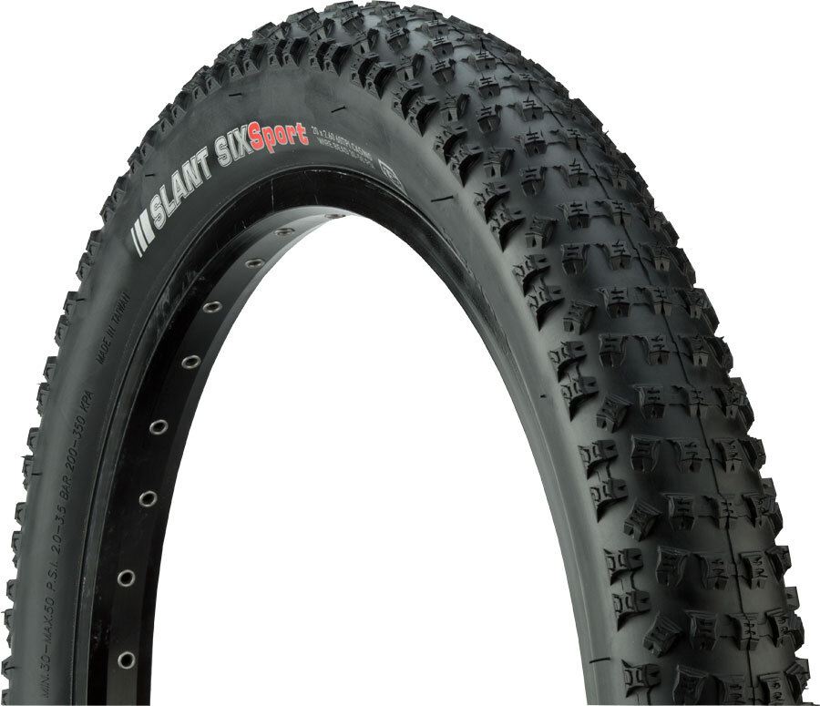 Kenda Slant 6 Sport Tire 20x2.6 Blk