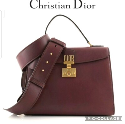 Gorgeous Christian Dior Dioraddict Top handle Leather satchel Handbag
