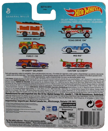 Hot Wheels 2013 Real Riders - Count Chocula '59 Chevy Delivery - Picture 5 of 5