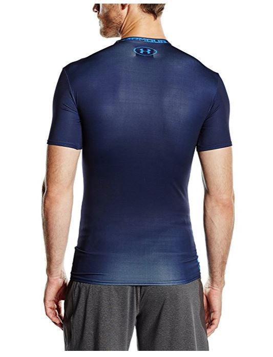 Under Armour Men's UA Beast Shark Compression Shirt, Midnight Navy
