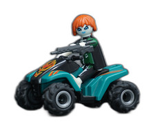 Playmobil Figur Verbrecher Bandit Ganove R&auml;uber Dieb Krimineller Mann Nr. 41100