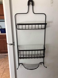 shower caddy over shower head