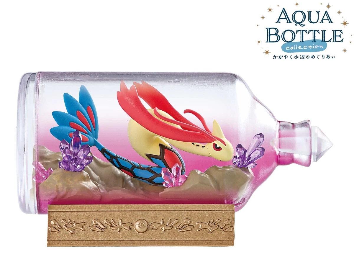 RE-MENT Pokemon Aqua Bottle Collection Waterside Encounter Mini Figure 5  Milotic