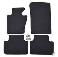 Velour FußMatten Automatten FüR Bmw X3 E83 2003-2010 4-Tlg Antrazit