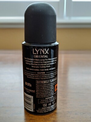 Unique and Exotic the Original Lynx Oriental Body Spray | eBay