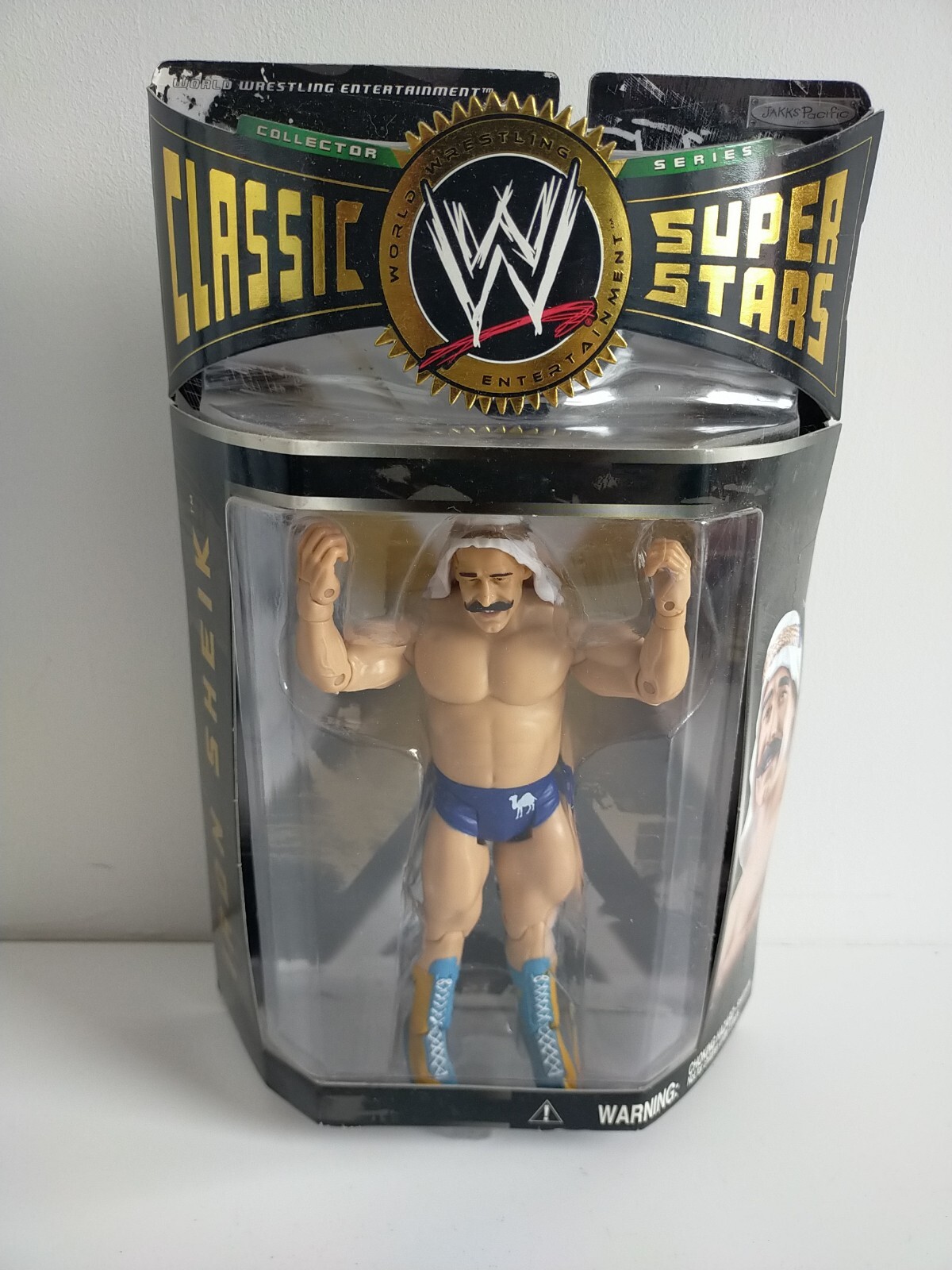 Iron Sheik Wrestling Figure Classic Superstars Collector Series New WWE