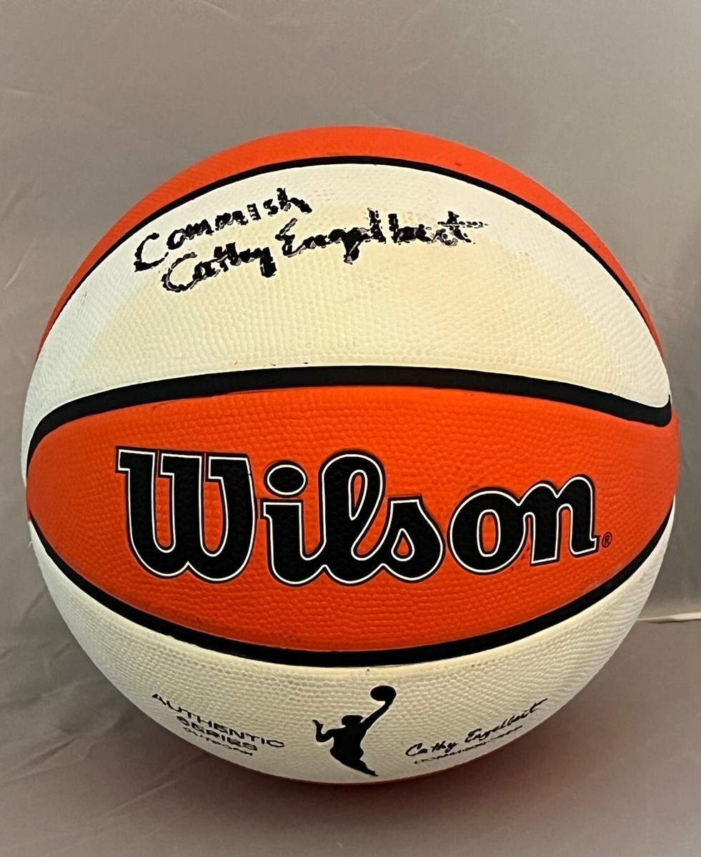 Cathy Engelbert Commissioner signed WNBA Basketball Ball