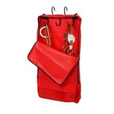 Tough 1 Red Bridle/Halter Bag w/3 Prong Tack Hook horse tack equine 61-8060
