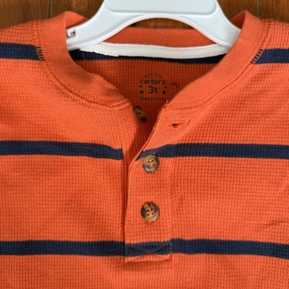 Carter’s manga comprida 3t NOVO - Imagem 2 de 4