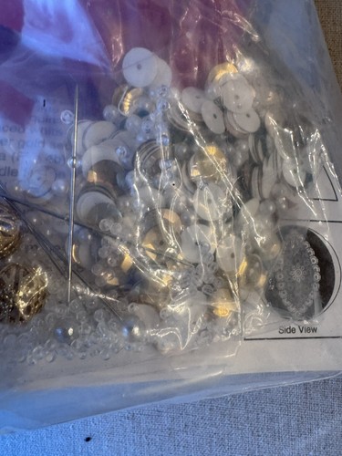 Sulyn Ruby SPARKLER Makes 2 Vtg Sequin Bead Christmas Ornament Craft Kit 201-B - Picture 9 of 11