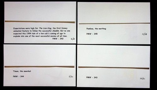 4 Copertine Disney Friendship FDC PMW Colorate a mano 2004 Re Leone Simba Pumbaa - Foto 2 di 2