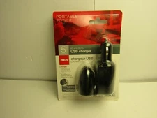 RCA  AC and DC Home and Car USB Chargers (AH730R)