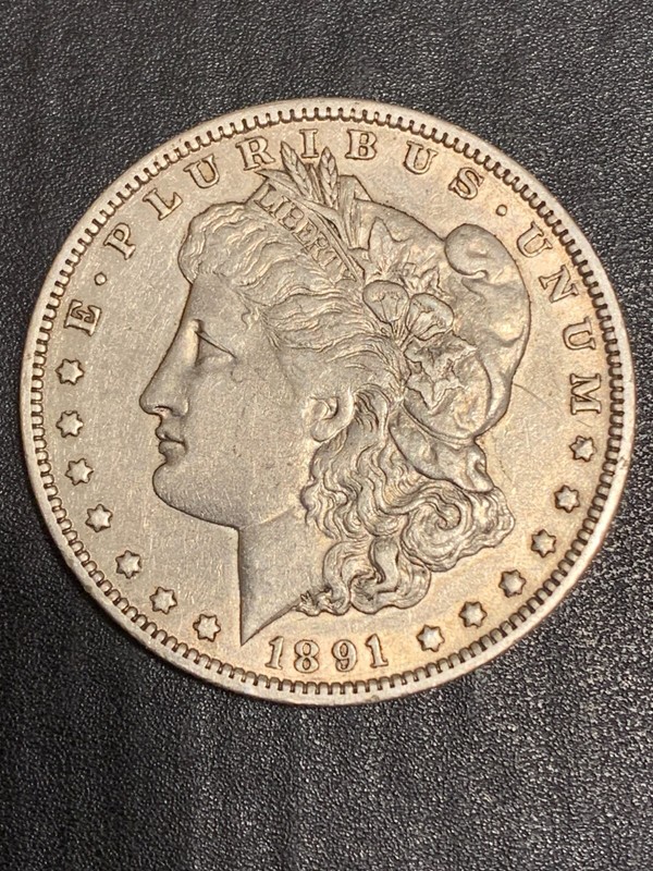 1891-O  New Orleans  Mint Silver Morgan Dollar  lot # 1941