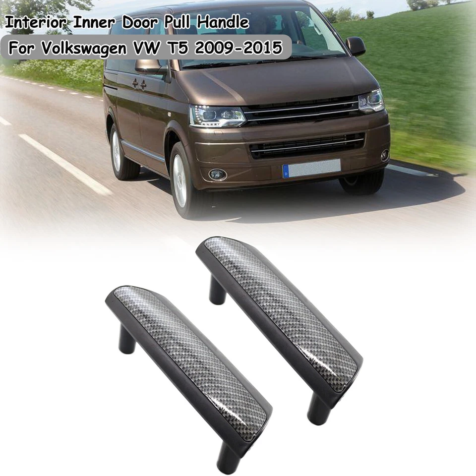 Interior Door Pull Inner Panel Handle For Volkswagen VW Transporter T5 Multivan - Image 2 of 4