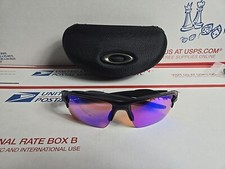 Oakley Flak 2.0 Black Frame Blue Purple Sunglasses PRIZM P 009188-59o12 133