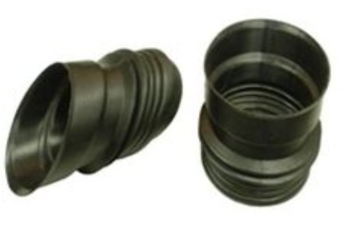 Astro Vent Accordion Plastic Duct Connector Set 1968 Firebird and Camaro Models - Picture 2 of 4