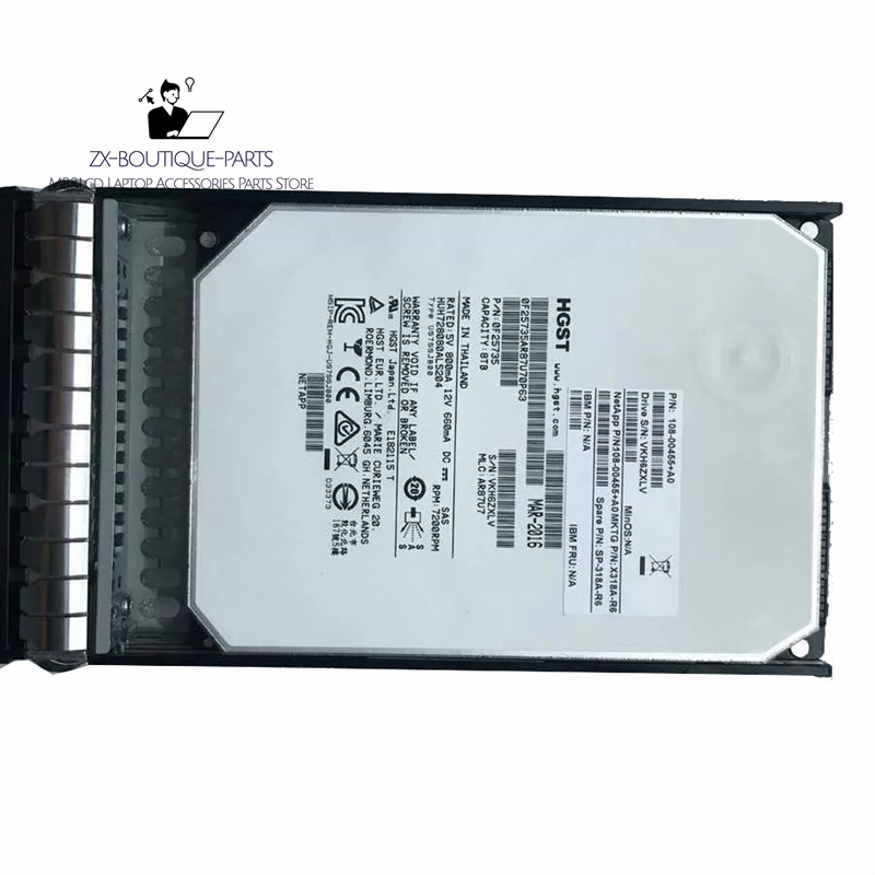 NETAPP X318A-R6 8TB 7.2K 12G SAS III 3.5