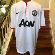 Manchester United AON Nike 067940188 Shirt/Jersey Soccer #8 2012/13 Away XL