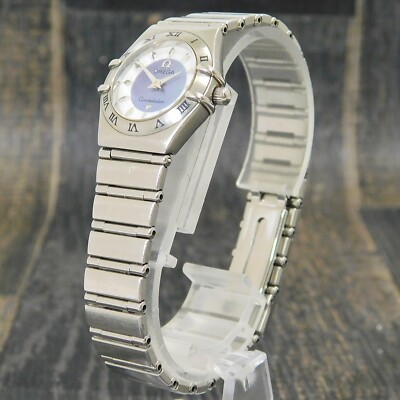 OMEGA Constellation Mini 1562.84 S. Steel Quartz Ladies Watch #W451