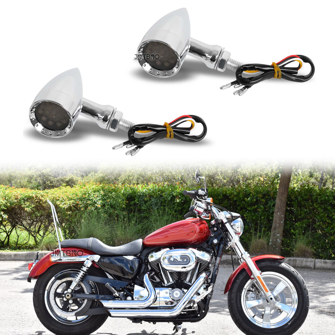 For Harley Sportster XL 1200 883 48 Motorcycle LED Brake Turn