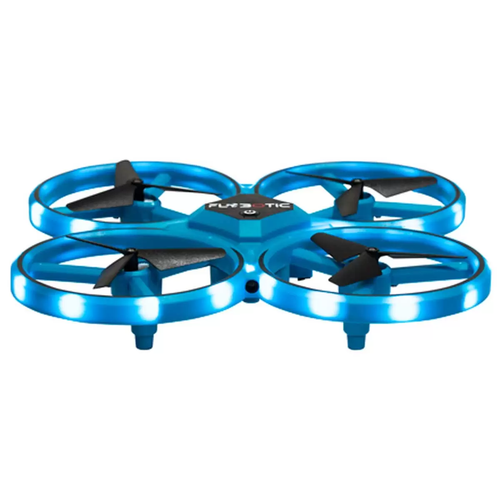 Silverlit Flashing Light Drone Remote Control Kids Toy Outdoor Play Blue 8y+ - Picture 2 of 5