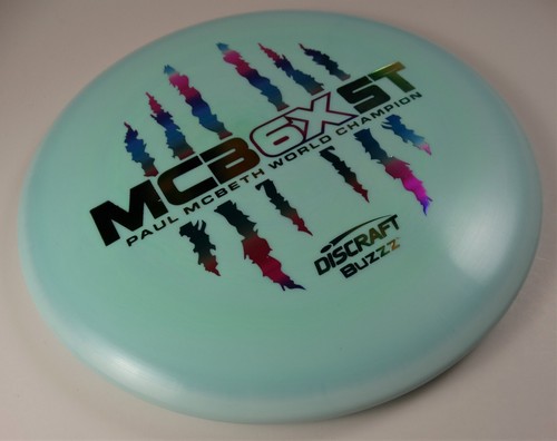 Discraft Disc Golf Paul Mcbeth 6x Claw Buzzz Midrange Disc - Picture 14 of 35