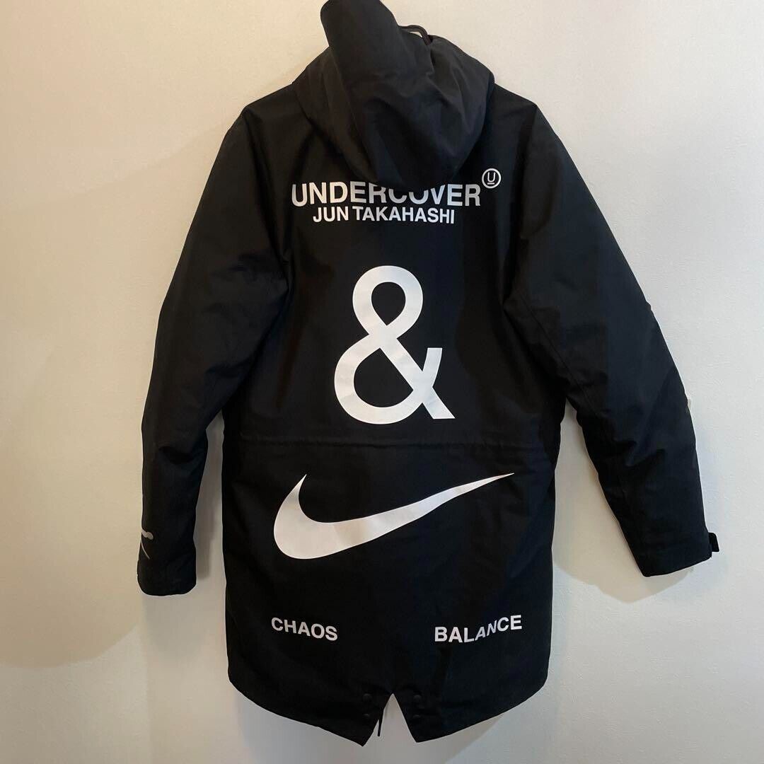 Nike x Undercover 3-in-1 Layered Fishtail Parka Jacket Black Nike x Undercover 3-in-1 Layered Fishtail Parka Jacket Black