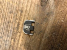Pistol Rear Cover Slide Back Plate Glock Gen 3-5 9mm Handgun, Predator