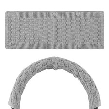 Geekria Headphone Headband Cover for SONY WH-1000XM5, WH-1000XM4 Grey 