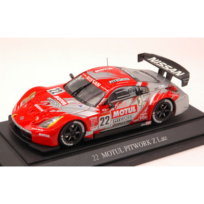 NISSAN MOTUL PITWORK Z N.22 GT 2004 KAQEYAMA-KRUMM 1:43 Ebbro Auto Competizione 