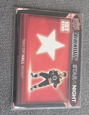 NHL Upper Deck Credentials 2021 Taylor Hall 1S-10 Stars Of Night