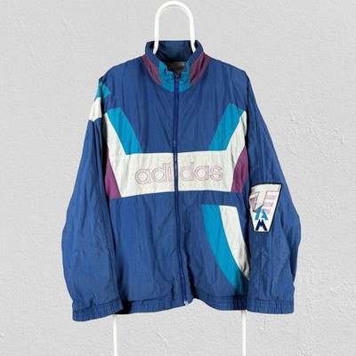 Vintage Adidas Originals Team Track Top Bomber Jacke Selten 80er F186 D7 Gr. XL