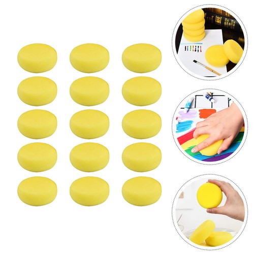 15 Pièces – Kit De Pinceaux éponge Pour Peinture Enfant – 5 Motifs – Pour Peinture, Poterie, Graffiti – Dès 3 Ans