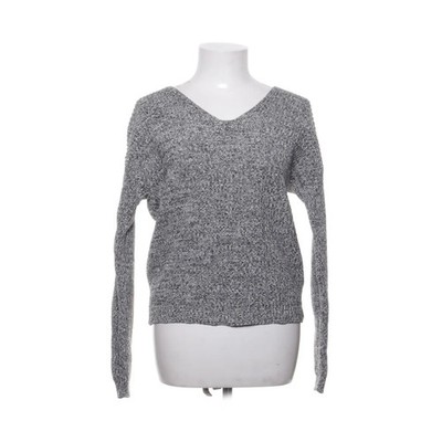 NLY Trend, Strickpullover, Größe: M, LACING DOWN KNIT, Grau, Baumwolle #FB0