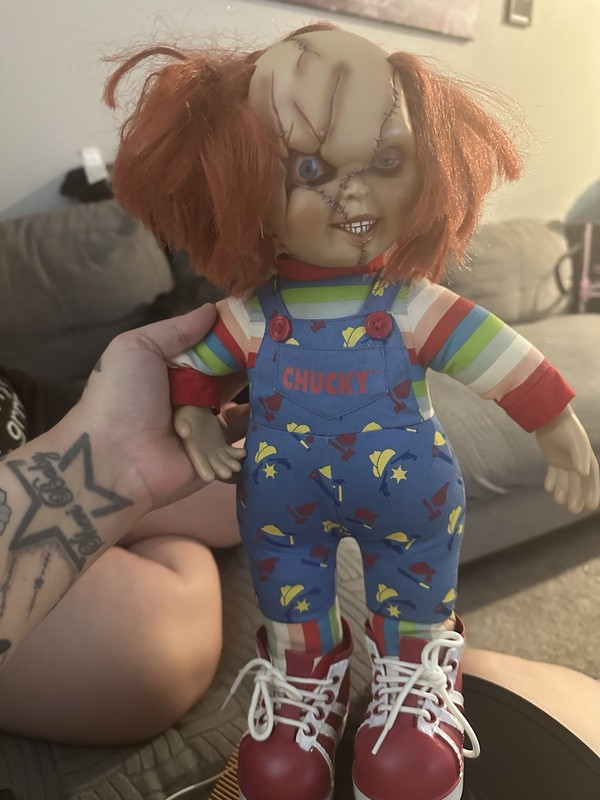 Chucky Child's Play Play Doll Good Guys Outfit Blue Overalls Red Hair Shoes